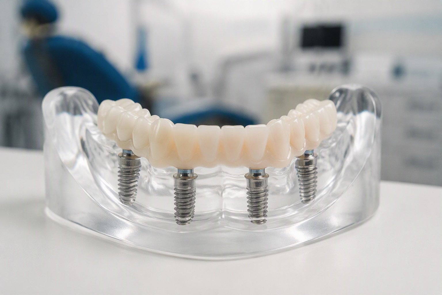 All-on-4: arcada completa sobre cuatro implantes