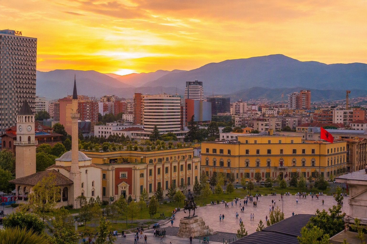 Tirana: a una hora de vuelo, lo organizaremos todo para usted